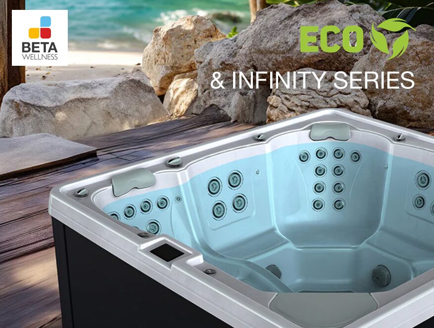 Beta Exo and Infinity series Spas - vírivky